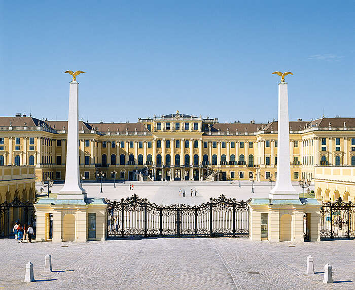 Haupttor Schloss Schönbrunn, aktuelle Situation