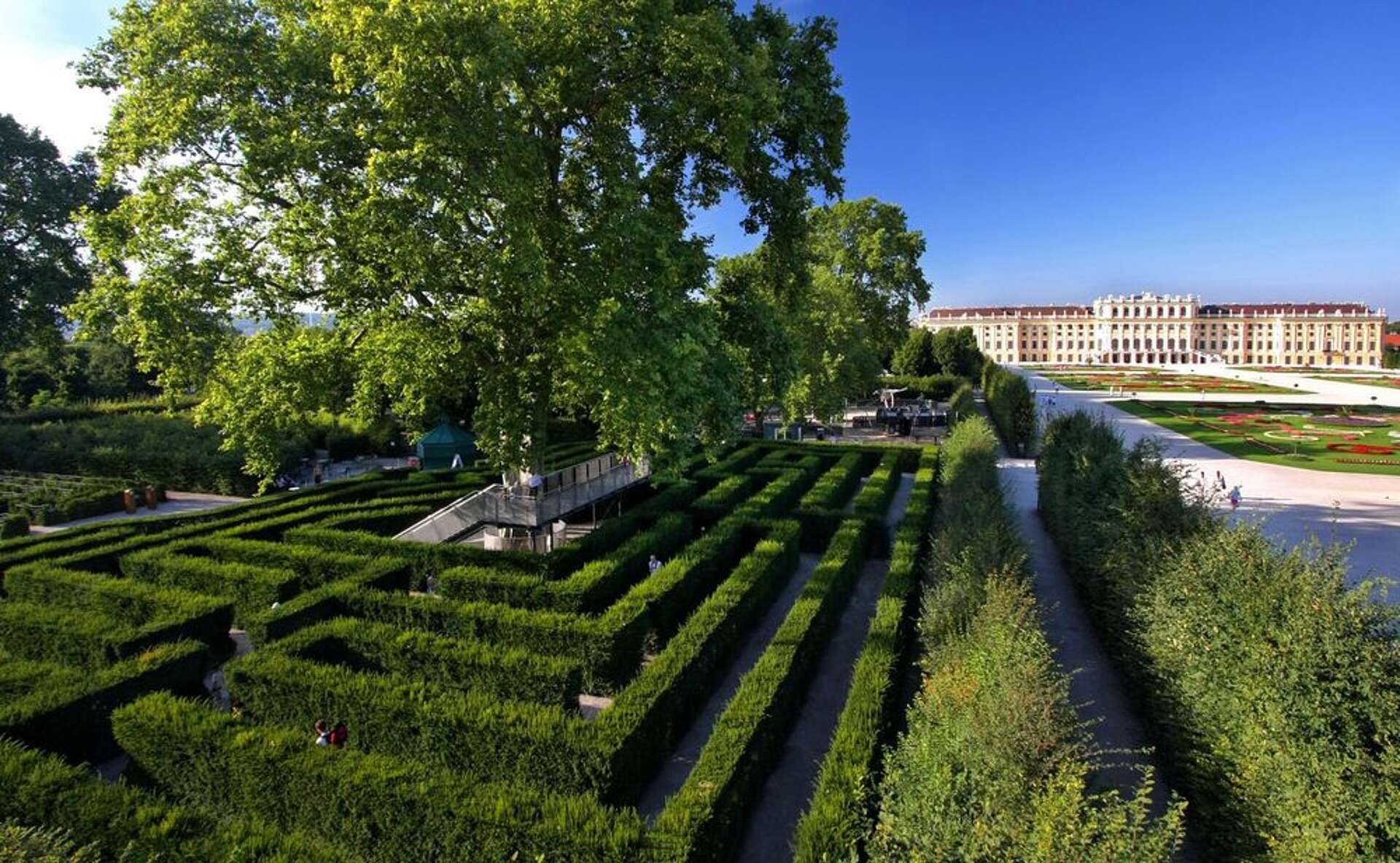 Irrgarten Schloss © Schloß Schönbrunn Kultur- und Betriebsges.m.b.H. / Julius Silver