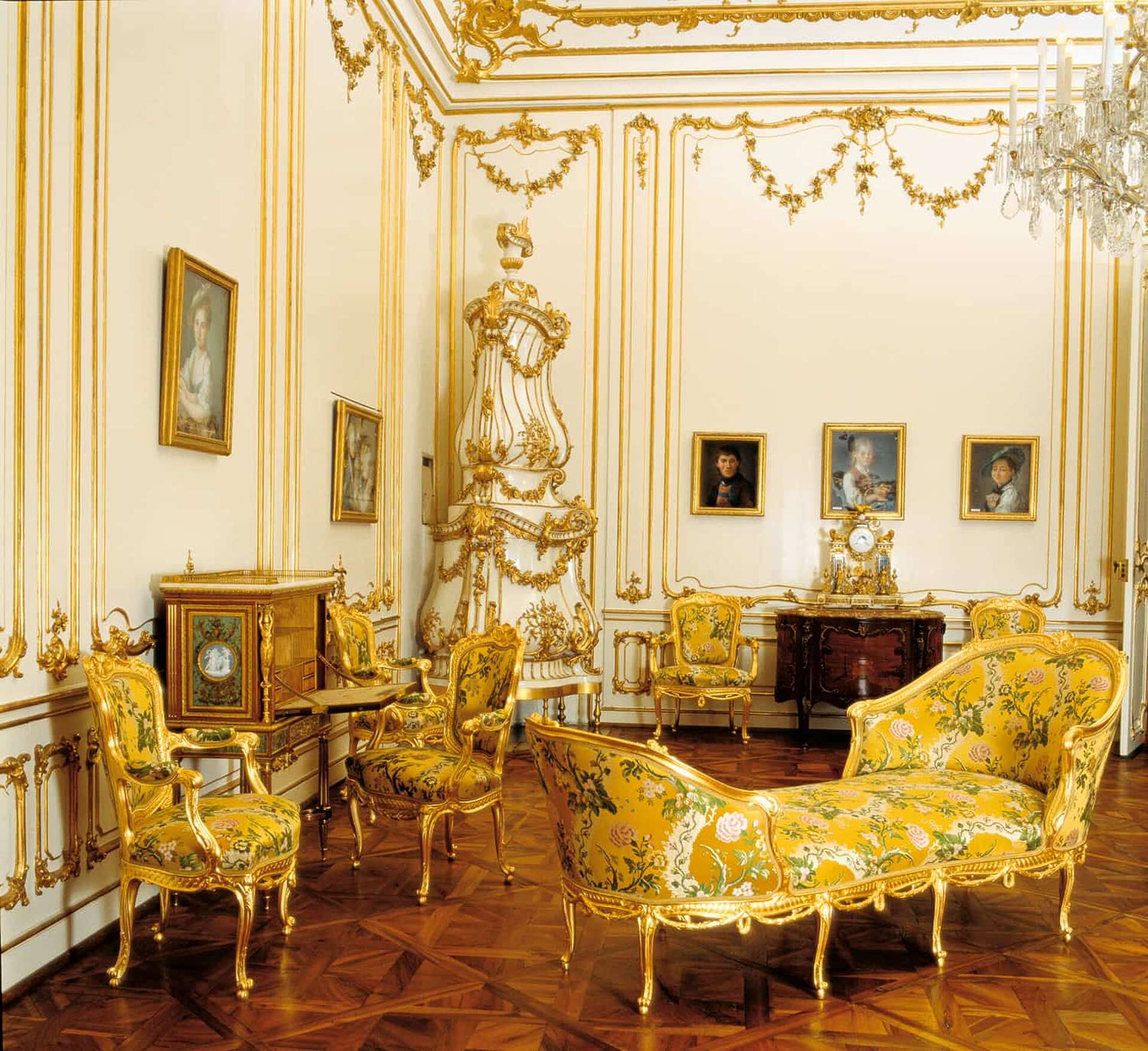 Gelber Salon © Schloß Schönbrunn Kultur- und Betriebsges.m.b.H. 